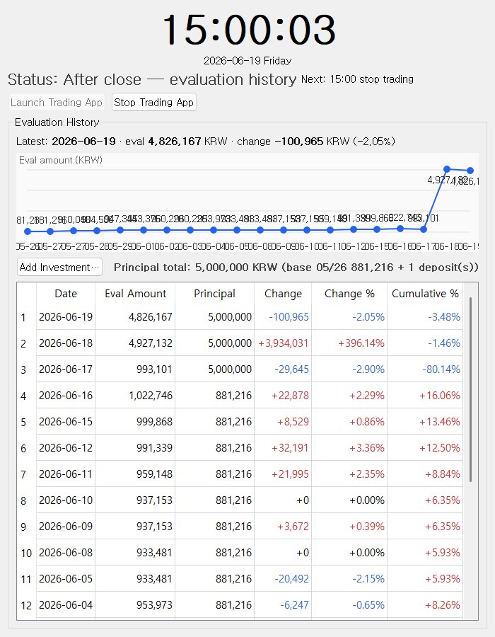 2026 06 19 키움 자동매매 일지
